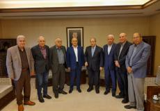 لقاء وفد قيادي من الجبهة الشعبيّة بوزير الخارجية السوري