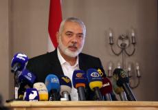 إسماعيل هنية رئيس المكتب السياسي لحركة حماس