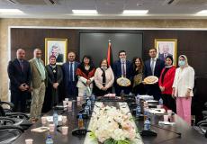 تفاصيل لقاء وزيرة الصحة د. مي الكيلة بمدير البنك الدولي في فلسطين.jpg