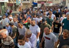 تشييع جثمان الشهيد سميح عمارنة في يعبد