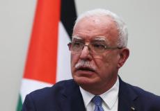 وزير الخارجية الفلسطيني رياض المالكي