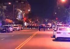 مكان حادث إطلاق النار في العاصمة الأمريكية واشنطن