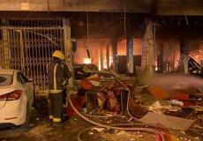 الدفاع  المدني السعودي: تضرر مركبات بسبب اشتعال لحظي بمطعم في الرياض ولا إصابات