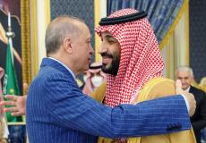 الرئيس التركي وولي العهد السعودي