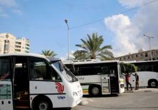 باصات نقل الموظفين في غزة - توضيحية