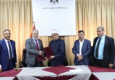 توقيع اتفاقية نقل حجاج قطاع غزة لهذا العام