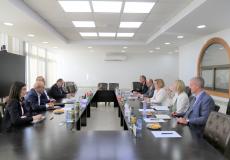 اجتماع حسين السيخ بمساعدة وزير الخارجية الأمريكي