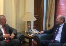 لقاء وزير الخارجية الأردني بالمفوض العام للأونروا