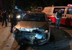 حادث سير في رام الله