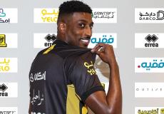 اللاعب أحمد شراحيلي.