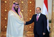 لقاء عبد الفتاح السيسي مع محمد بن سلمان