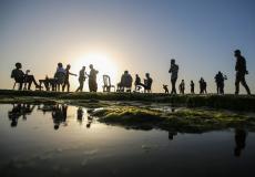 طقس فلسطين - بحر غزة