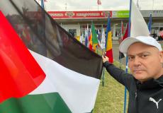 اللاعب الفلسطيني مارسيلو أبو جراد