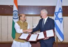 وزير الجيش الإسرائيلي في الهند