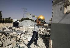 الاحتلال يجبر مواطنا على هدم منزله في حي وادي الجوز بالقدس - أرشيفية