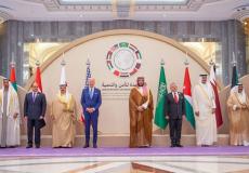 قمة جدة تؤكد على ضرورة التوصل لحل عادل للقضية الفلسطينية