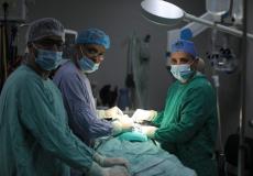 وفد (باما) الطبي يغادر قطاع غزة بعد إجراءه عمليات جراحية معقدة.