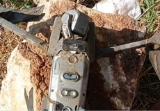 صورة المسيرة الاسرائيلية التي سقطت في جنوب لبنان