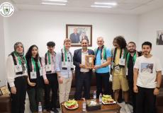 اللجنة الاولمبية تستقبل وفدا بلجيكيا