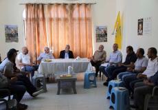 قلقيلية: زيارة للمجالس المحلية في بلدتي اماتين وفرعتا.