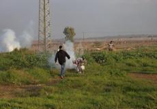 الاحتلال يستهدف الأراضي الزراعية شرق قطاع غزة - أرشيفية