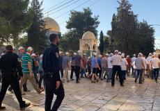 عشرات المستوطنين يقتحمون المسجد الأقصى من جهة باب المغاربة