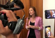 النائبة اللبنانية سنتيا زرازير - ارشيف