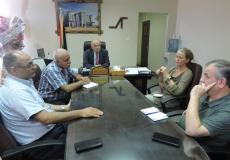 كلية الزراعة والطب البيطري تبحث سبل التعاون المشترك مع مركز الزراعة والمياه البريطاني