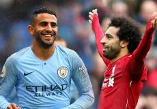 اللاعبين محمد صلاح ورياض محرز