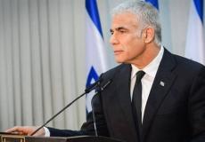 رئيس الوزراء الاسرائيلي يائير لابيد