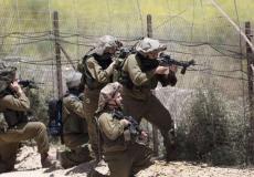 الاحتلال يستهدف أراضي المزارعين في غزة - ارشيف