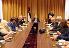 الرئيس عباس يستقبل السفراء العرب المعتمدين لدى رومانيا