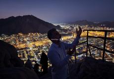 حاج يدعو الله في يوم عرفة