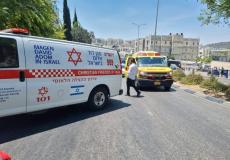 حادث سير في القدس