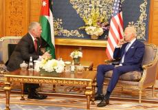 بايدن وملك الأردن يؤكدان على ضرورة الحفاظ على الوضع القائم بالقدس