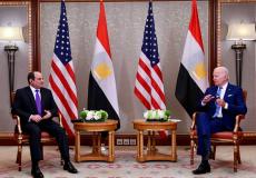 اجتماع بايدن والسيسي في جدة