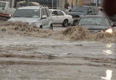 تشكل السيول في  السعودية - تعبيرية