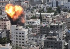 قصف إسرائيلي على مدينة غزة