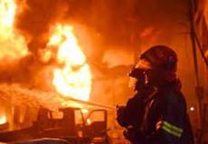 حريق سوق الصواريخ - تعبيرية