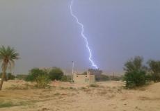 صواعق تضرب اليمن