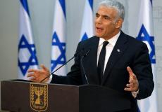 رئيس الوزراء الاسرائيلي يائير لابيد