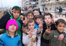 أطفال اللاجئين الفلسطينيين في سوريا - ارشيف
