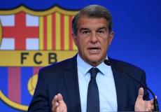 خوان لابورتا رئيس نادي برشلونة