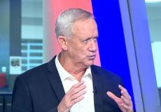 وزير الامن الاسرائيلي بيني غانتس