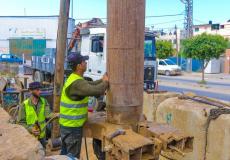 بلدية غزة والهيئة العربية توقعان اتفاقية لحفر بئر مياه في حي الزيتون