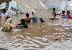 فيضانات باكستان والسودان