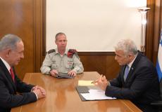 لابيد يلتقي نتنياهو ويبحث معه عددًا من القضايا