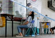 اصابات كورونا في الصين