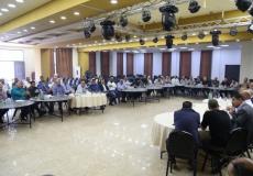 تفاصيل لقاء حسين الشيخ مع المكتب التنفيذي للاجئين ورؤساء اللجان الشعبية 