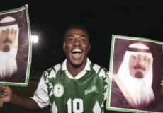 عبيد الدوسري لاعب منتخب السعودية سابقا